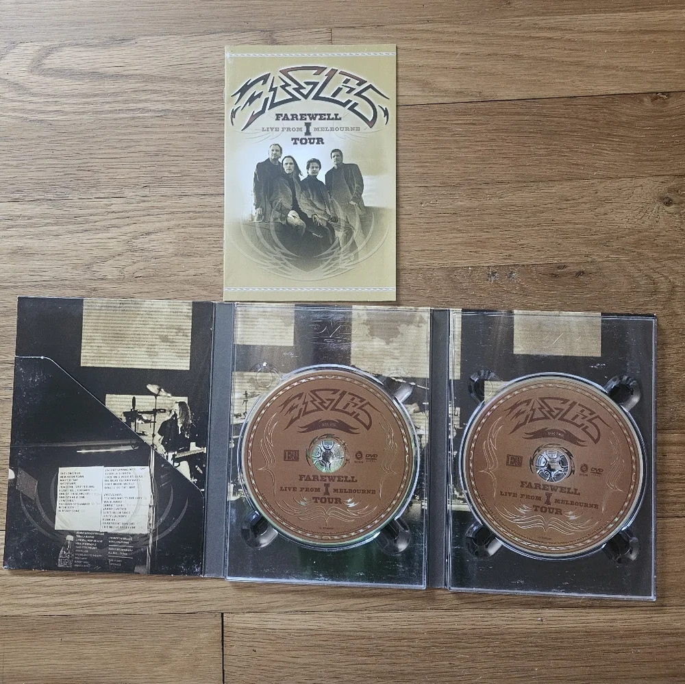 Eagles Farewell I Tour Live From Melbourne Concert 2 Disc DVD Set - Picture 3 of 11